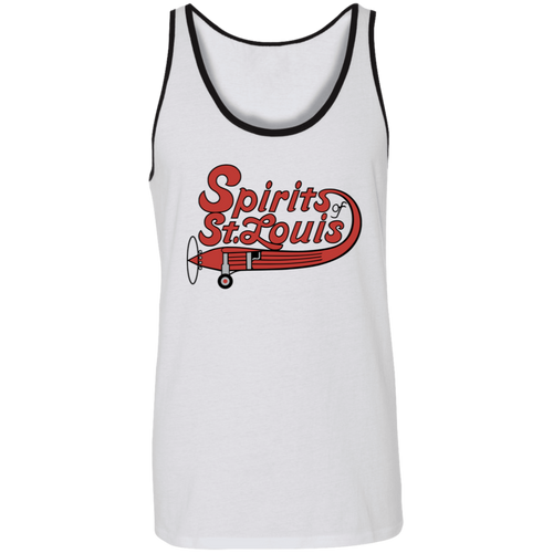 St. Louis Spirits ABA Tank Top American Basketball Association Team color White/Black