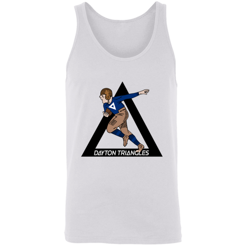Dayton Triangles Tank Top NFL Football Team Fan Apparel color White
