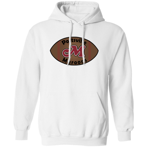 Pottsville Maroons Hoodie Pullover Classic NFL Football Team color White