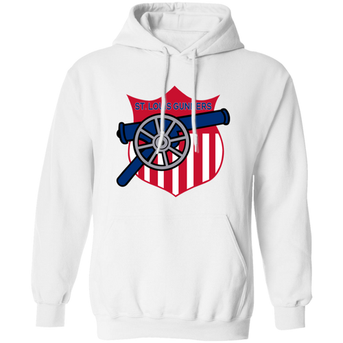 St. Louis Gunners Hoodie Pullover Classic NFL Football Team Fan Apparel color White