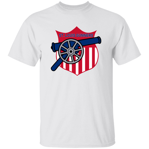 St. Louis Gunners T-shirt Classic NFL Football Team Fan Apparel color White