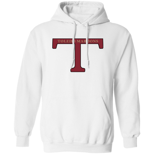 Toledo Maroons Hoodie Pullover Classic NFL Football Team color White