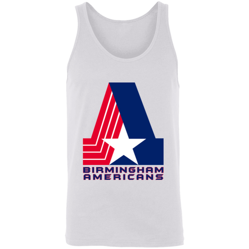 Birmingham Americans Tank Top WFL Football Team color White