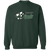 Chicago Winds Sweatshirt Crewneck Pullover WFL Football Team color Forest Green Chicago Winds Sweatshirt Crewneck Pullover WFL Football Team color Forest Green
