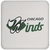 Chicago Winds Drink Coaster WFL Football Team color White Chicago Winds Drink Coaster WFL Football Team color White