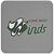 Chicago Winds Drink Coaster WFL Football Team color Grey Chicago Winds Drink Coaster WFL Football Team color Grey