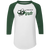 Chicago Winds Raglan Shirt Colorblock WFL Football Team color White/Dark Green Chicago Winds Raglan Shirt Colorblock WFL Football Team color White/Dark Green