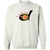 Detroit Wheels Sweatshirt Crewneck Pullover WFL Football Team color White Detroit Wheels Sweatshirt Crewneck Pullover WFL Football Team color White
