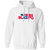 Florida Blazers Hoodie Pullover Classic WFL Football Team color White Florida Blazers Hoodie Pullover Classic WFL Football Team color White