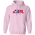 Florida Blazers Hoodie Pullover Classic WFL Football Team color Pink Florida Blazers Hoodie Pullover Classic WFL Football Team color Pink