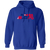 Florida Blazers Hoodie Pullover Classic WFL Football Team color Royal Blue Florida Blazers Hoodie Pullover Classic WFL Football Team color Royal Blue