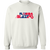 Florida Blazers Sweatshirt Crewneck Pullover WFL Football Team color White