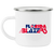 Florida Blazers Camping Mug 12 oz. Enamel WFL Football Team Florida Blazers Camping Mug 12 oz. Enamel WFL Football Team