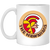 Hawaii Hawaiians Mug 11 oz. White Glossy Ceramic WFL Football Team Hawaii Hawaiians Mug 11 oz. White Glossy Ceramic WFL Football Team