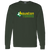 Houston Texans Long Sleeve Shirt Classic WFL Football Team color Forest Green Houston Texans Long Sleeve Shirt Classic WFL Football Team color Forest Green