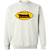 Jacksonville Express Sweatshirt Crewneck Pullover WFL Football Team color White Jacksonville Express Sweatshirt Crewneck Pullover WFL Football Team color White