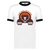 Memphis Southmen Ringer T-shirt WFL Football Team color White/Black Memphis Southmen Ringer T-shirt WFL Football Team color White/Black