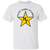 New York Stars T-shirt Classic WFL Football Team color White New York Stars T-shirt Classic WFL Football Team color White