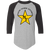 New York Stars Raglan Shirt Colorblock | WFL Football Team New York Stars Raglan Shirt Colorblock | WFL Football Team