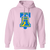 Philadelphia Bell Hoodie Pullover Classic WFL Football Team color Pink Philadelphia Bell Hoodie Pullover Classic WFL Football Team color Pink