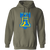 Philadelphia Bell Hoodie Pullover Classic WFL Football Team color Military Green Philadelphia Bell Hoodie Pullover Classic WFL Football Team color Military Green
