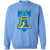 Philadelphia Bell Sweatshirt Crewneck Pullover WFL Football Team color Carolina Blue Philadelphia Bell Sweatshirt Crewneck Pullover WFL Football Team color Carolina Blue