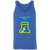 Philadelphia Bell Tank Top WFL Football Team color Royal Blue Triblend Philadelphia Bell Tank Top WFL Football Team color Royal Blue Triblend