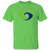 Portland Storm T-shirt Classic WFL Football Team color Lime Green Portland Storm T-shirt Classic WFL Football Team color Lime Green