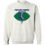 Portland Thunder Sweatshirt Crewneck Pullover WFL Football Team color White Portland Thunder Sweatshirt Crewneck Pullover WFL Football Team color White