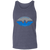 San Antonio Wings Tank Top WFL Football Team color Heather Navy San Antonio Wings Tank Top WFL Football Team color Heather Navy