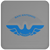 San Antonio Wings Drink Coaster WFL Football Team color Grey San Antonio Wings Drink Coaster WFL Football Team color Grey