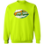 Shreveport Steamer Sweatshirt Crewneck Pullover WFL Football Team color Safety Green Shreveport Steamer Sweatshirt Crewneck Pullover WFL Football Team color Safety Green