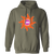 Southern California Sun Hoodie Pullover Classic WFL Football Team color Military Green Southern California Sun Hoodie Pullover Classic WFL Football Team color Military Green