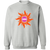 Southern California Sun Sweatshirt Crewneck Pullover WFL Football Team color Sport Grey Southern California Sun Sweatshirt Crewneck Pullover WFL Football Team color Sport Grey