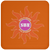 Southern California Sun Drink Coaster WFL Football Team color Burnt Orange Southern California Sun Drink Coaster WFL Football Team color Burnt Orange