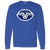 Virginia Ambassadors Long Sleeve Shirt Classic WFL Football Team color Royal Blue Virginia Ambassadors Long Sleeve Shirt Classic WFL Football Team color Royal Blue