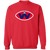 Washington Ambassadors Sweatshirt Crewneck Pullover WFL Football Team color Red Washington Ambassadors Sweatshirt Crewneck Pullover WFL Football Team color Red