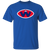 Washington Ambassadors T-shirt Classic WFL Football Team color Royal Blue Washington Ambassadors T-shirt Classic WFL Football Team color Royal Blue