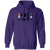 21 Club Hoodie Pullover Classic New York City Nightclub Fashion color Purple
