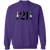 21 Club Sweatshirt Crewneck Pullover New York City Nightclub Fashion color Purple