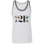 21 Club Tank Top New York City Nightclub Fashion color White/Black