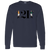 21 Club Long Sleeve Shirt Classic New York City Nightclub color Navy