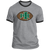 Rock Island Independents Ringer T-shirt Cotton NFL Football Team color Athletic Heather Grey/Black Rock Island Independents Ringer T-shirt Cotton NFL Football Team color Athletic Heather Grey/Black