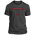 Toledo Maroons Ringer T-shirt Cotton NFL Football Team color Dark Heather Grey/Black