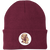 Canton Bulldogs Knit Beanie NFL Football Team Headwear color Maroon