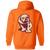 Canton Bulldogs Full Zip Hoodie NFL Football Team color Orange Canton Bulldogs Full Zip Hoodie NFL Football Team color Orange