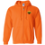 Cincinnati Celts Full Zip Hoodie NFL Football Team color Orange Cincinnati Celts Full Zip Hoodie NFL Football Team color Orange