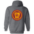 Columbus Panhandles Full Zip Hoodie NFL Football Team color Sport Grey Columbus Panhandles Full Zip Hoodie NFL Football Team color Sport Grey