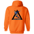 Dayton Triangles Full Zip Hoodie NFL Football Team color Orange Dayton Triangles Full Zip Hoodie NFL Football Team color Orange