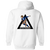 Dayton Triangles Full Zip Hoodie NFL Football Team color White Dayton Triangles Full Zip Hoodie NFL Football Team color White